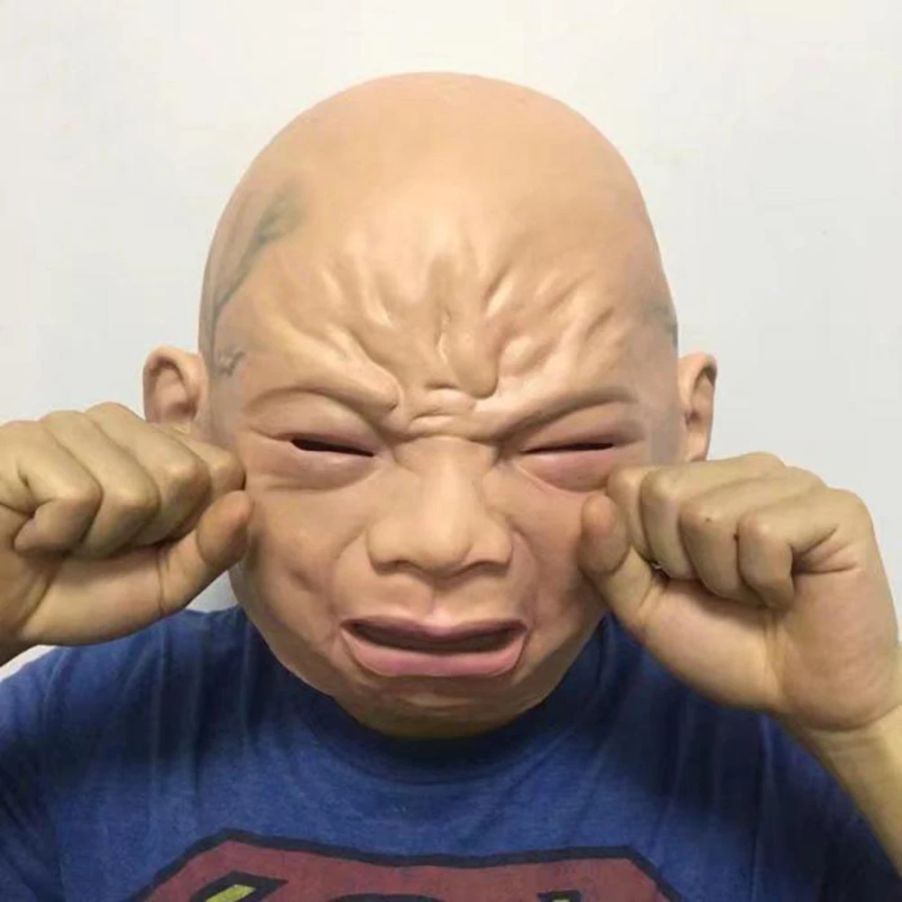 2019 1 шт. детская маска из латекса с полным ужасом | Дом и сад