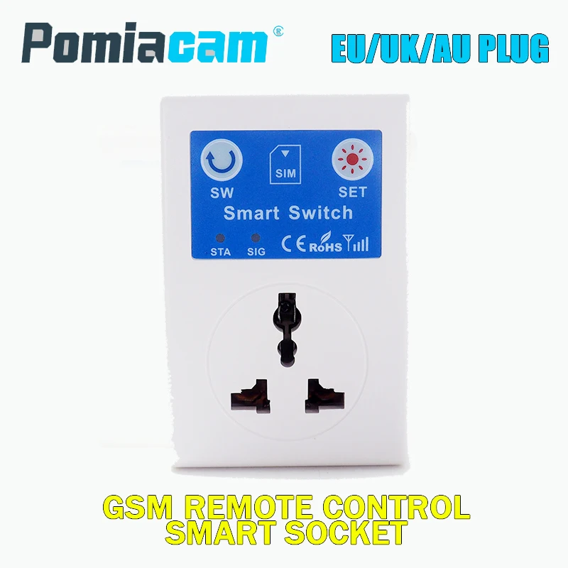 Коммутатор SC1 GSM 220 В 10 А дистанционное управление телефоном беспроводное умный