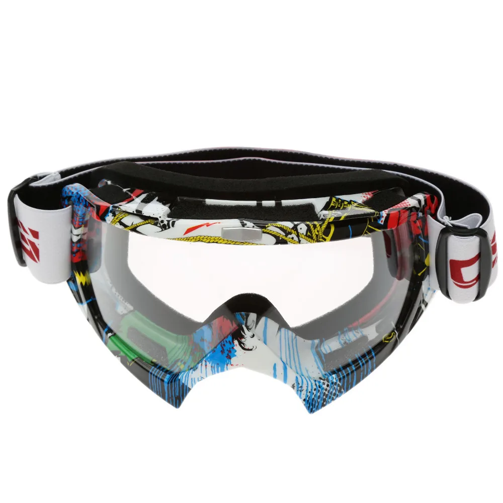 Очки для мотокросса мужчин и женщин Винтажные Солнцезащитные езды по бездорожью