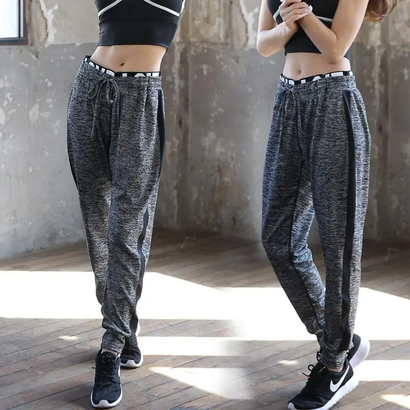 Акция свободные спортивные штаны с надписью LOVE для женщин Леггинсы йоги супер