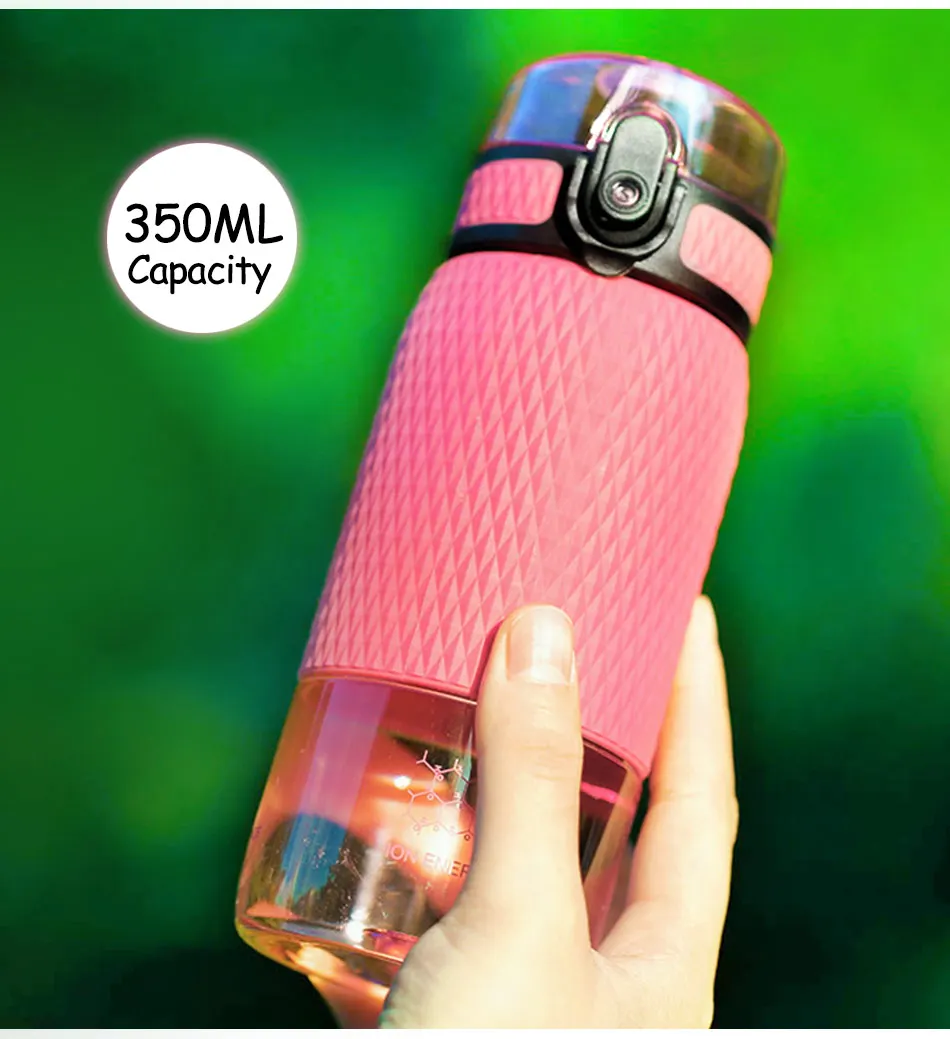 Спортивные Бутылки для воды BPA бесплатно Творческий Портативный Пряжка принт с лимонами для чайных фильтров шейкер "My Bottle" Пластик посуда 350/500/700 мл