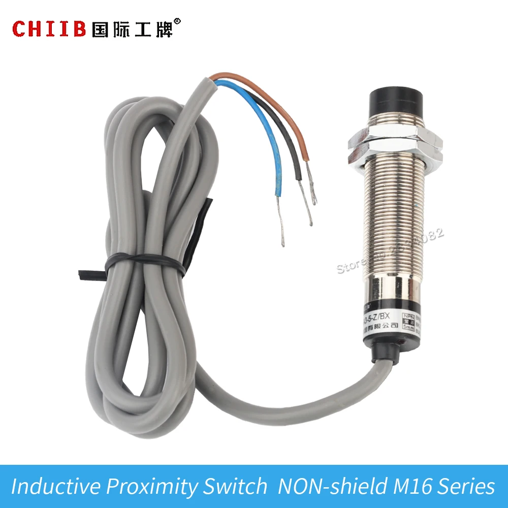 M16 AC220V DC24V 3 провода 2 NC без индуктивной магнитной связи переключатель 5 мм