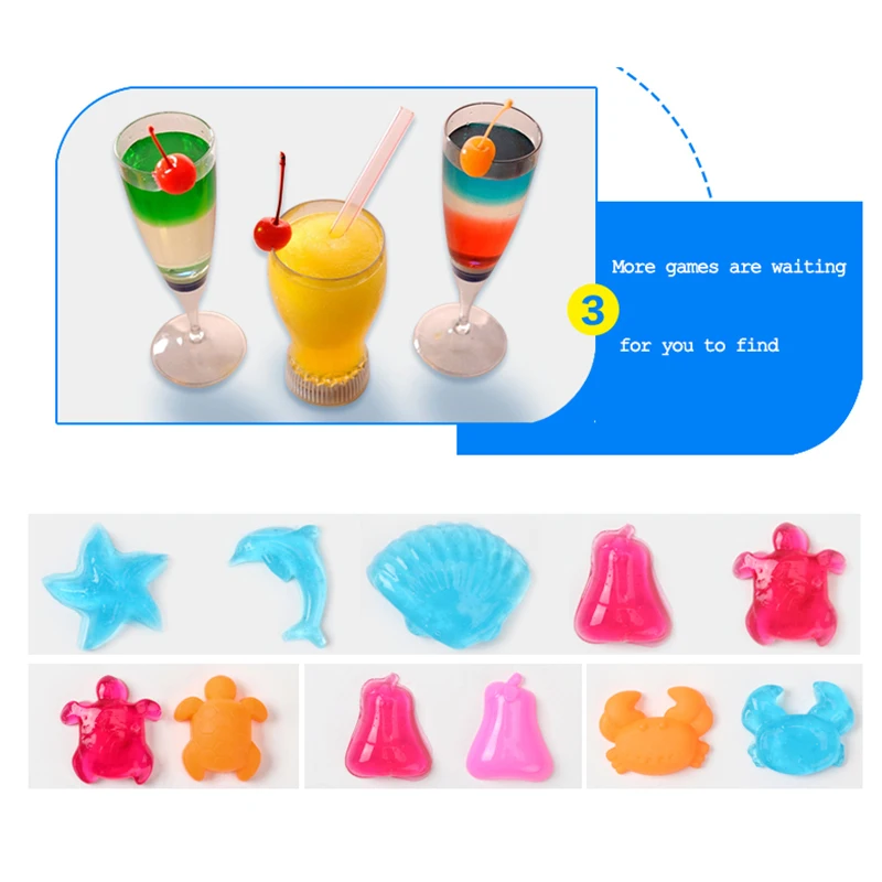 Забавные игрушки прозрачные магнитные цветные глиняные грязевые умный