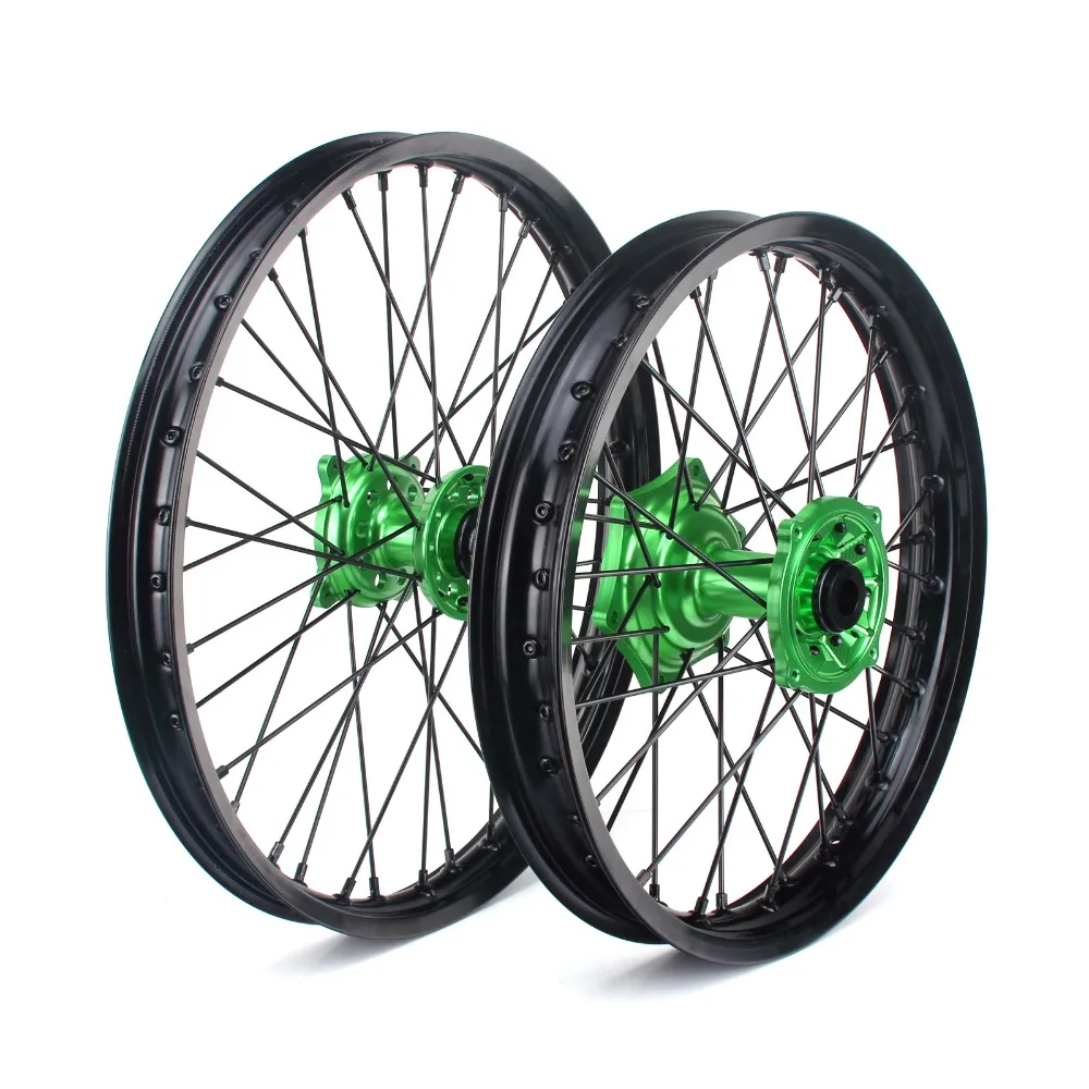 Передние и задние колеса BIKINGBOY набор разделителей для Kawasaki KX450 KX 450 19 20 2019 2020|Обода|