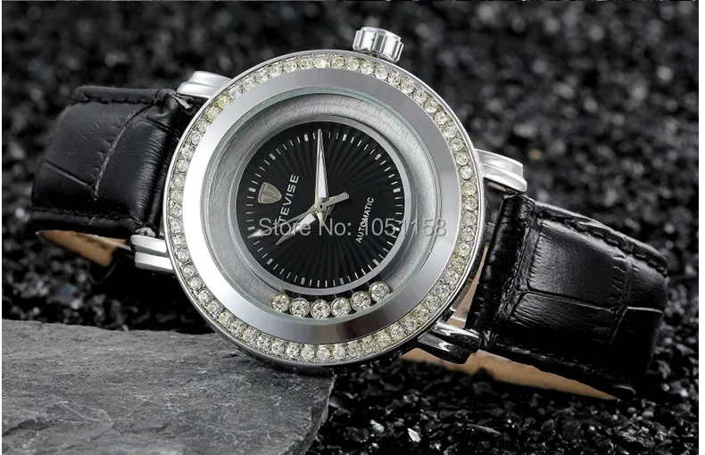 free shipping! walk diamond mechanical watch skeleton men's business casual leisure style wa028 | Наручные часы
