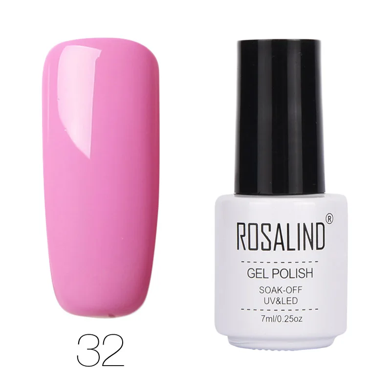 RC32 Rosalind гель 1 белая бутылка грунтовка для ногтей Гель-лак длительный УФ светодиодный гель-лаки для ногтей для УФ полулака для ногтей Гель-лак - Цвет: RC32