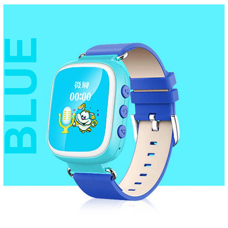 Детская Безопасности Смарт часы тип кнопки GPS фунтов GPRS позиционирования SOS 1.44