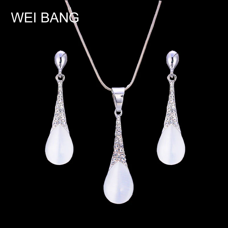 Брендовые дизайнерские Серебряная Цвет наборы женских ювелирных украшений