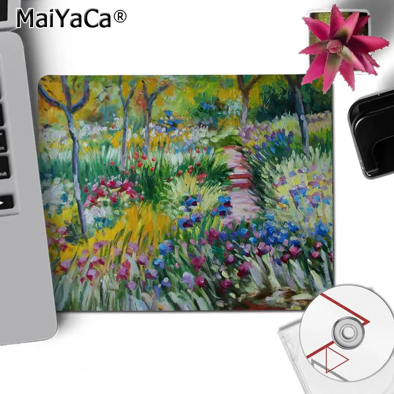 MaiYaCa Monet сад Лотос маленький игровой коврик для мыши Настольный коврик игровой коврик для мыши для ПК ноутбук