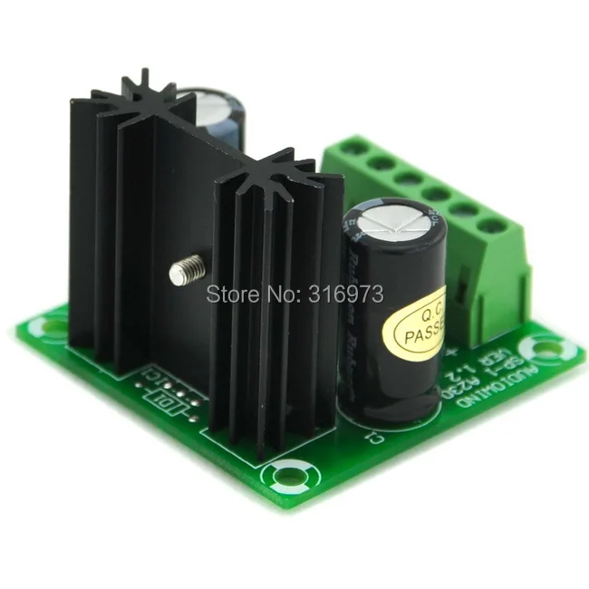 Плата модуля регулятора положительного напряжения постоянного тока 12 В на