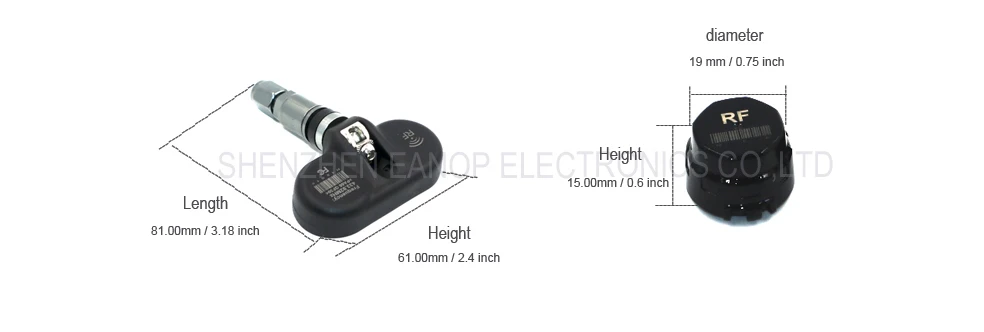 EANOP TPMS C500 монитор давления в автомобильных шинах беспроводной монитор давления в шинах с QC3.0 Quick Charge 4 шт. внешний внутренний датчик