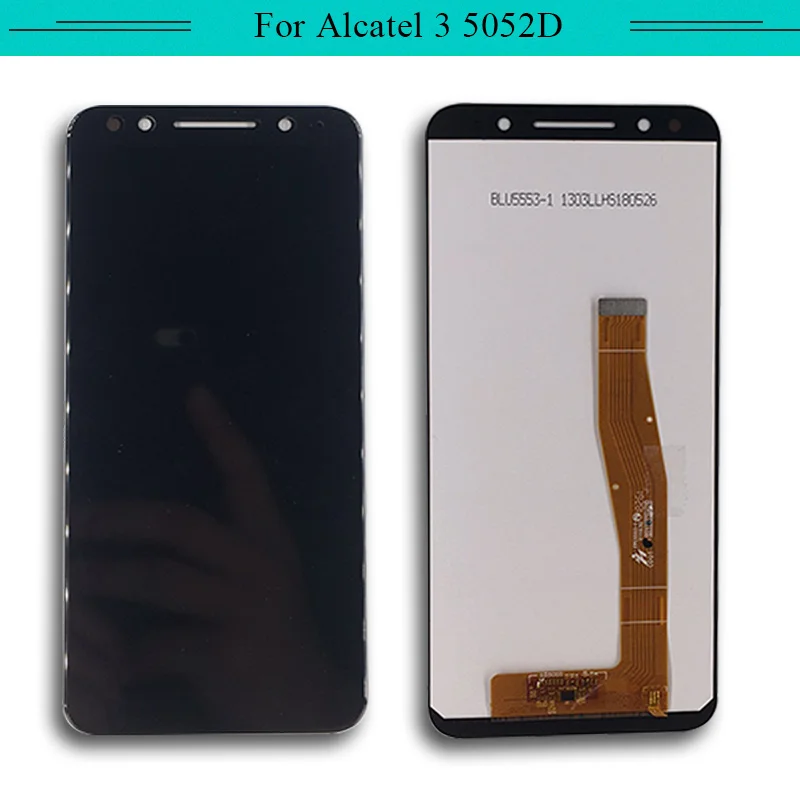 Протестировано 1 шт. для ЖК дисплея в комплекте Alcatel 3 5052D 5052Y 5052 5 дюймов + сенсорный