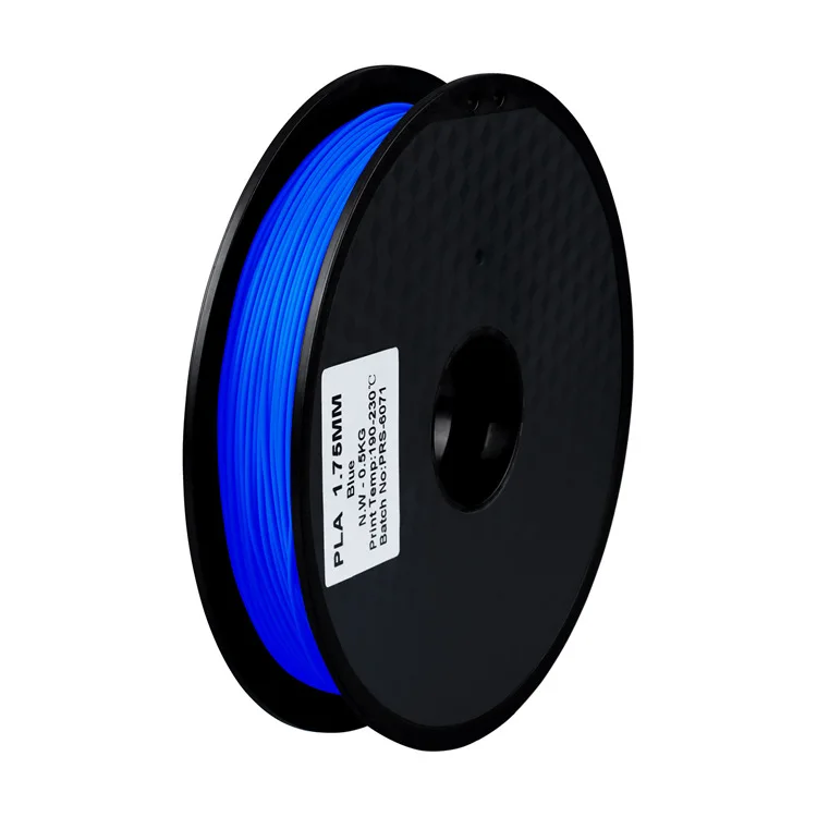 New 3D printer 1.75 mm 0.5KG PLA 3D printer Filament 3D Printing Materials Hot sale Best prise High quality in china 12 colour - Color: Blue