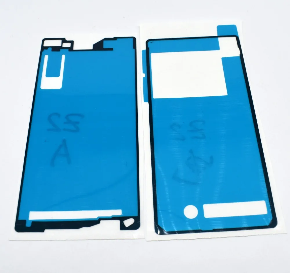 10 компл./лот передняя + задняя клейкая лента наклейка для Sony Xperia Z2 D6502 D6503 D6543 ЖК