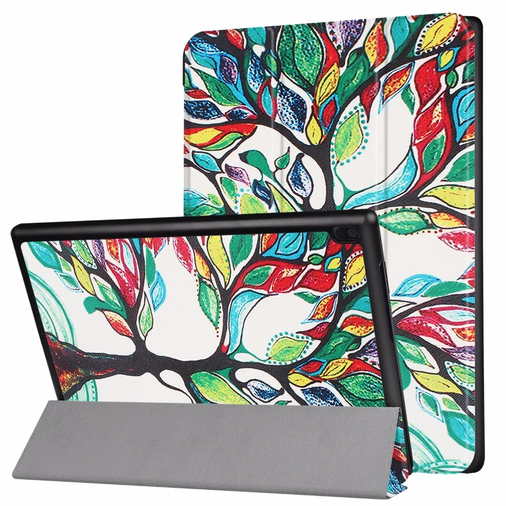 Отпечатано Кожа PU чехол для Lenovo Tab 4 10.0 tb x304f x304n 10 &quottab4 + протектор стилус|cover for tab