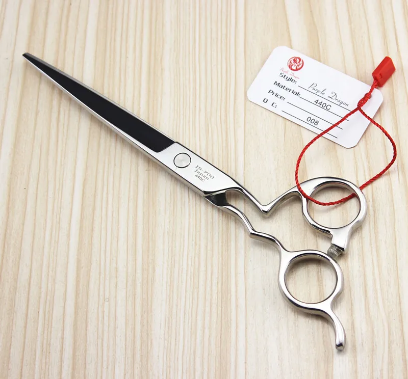 7 дюймов профессиональные ножницы Baber ножничные сдвиг человеческих Pet | Красота и