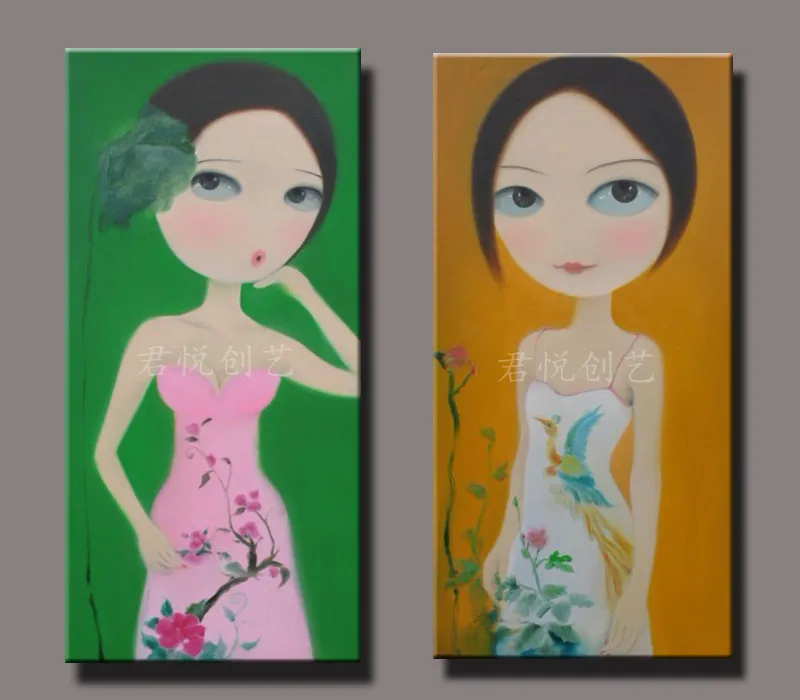 Ручная роспись картина маслом на холсте современный декор современное искусство