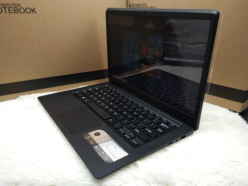 DEEQ Бесплатная доставка 14 дюймов ноутбук Windows10 ПК компьютер Ноутбук Qual Core In-tel X5-Z8350