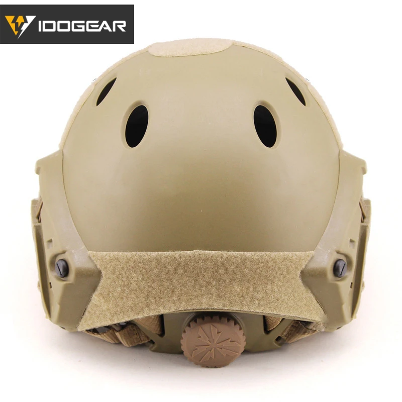 IDOGEAR Tacitcal Быстрый Шлем PJ Тип Расширенная настройка w/NVG кожух + Боковая рейка