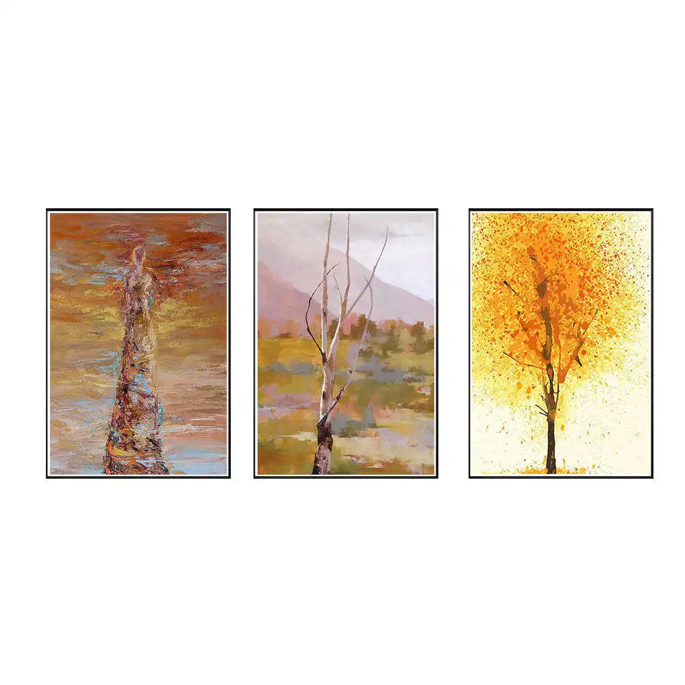 Картина маслом Безрамная DIY картина домашний декор природа пейзаж современного