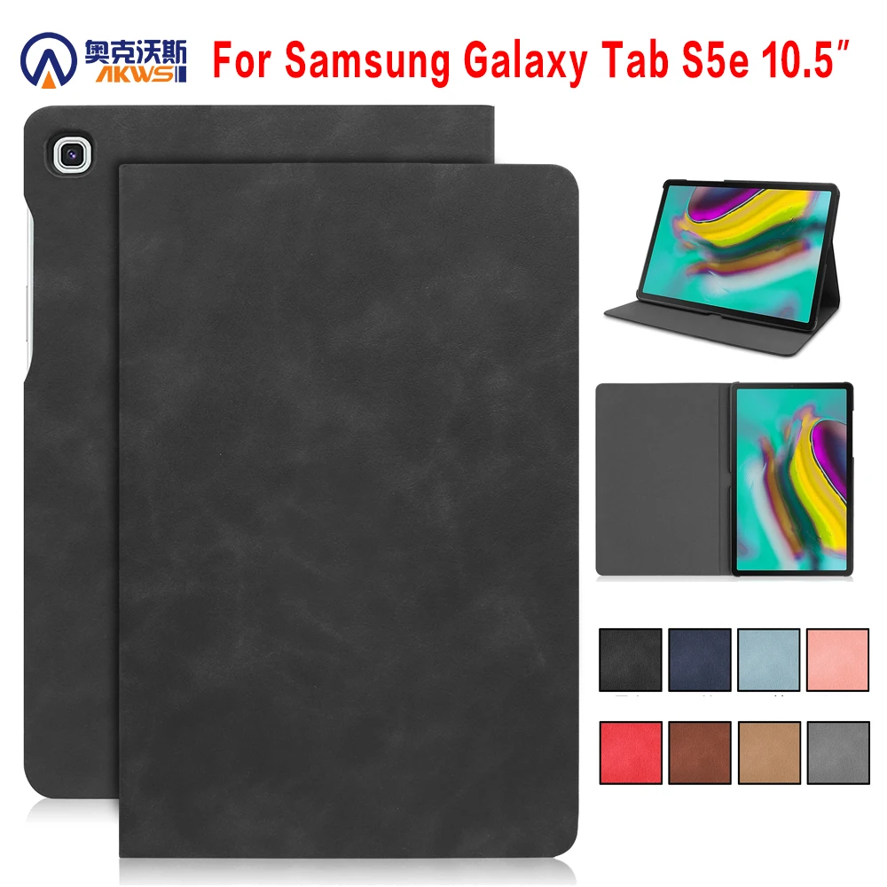 

Ultra Slim Case for Samsung Galaxy Tab S5E SM T720 T725 Tablet Cover for Galaxy Tab 10.5 2019 Stand Magnetic Folding Funda