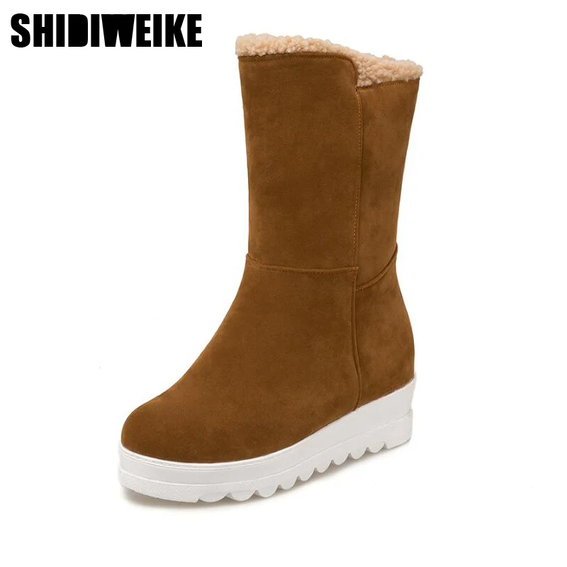 2020 модная Новая женская обувь зимняя женские ботинки bota mujer кожаные Зимние