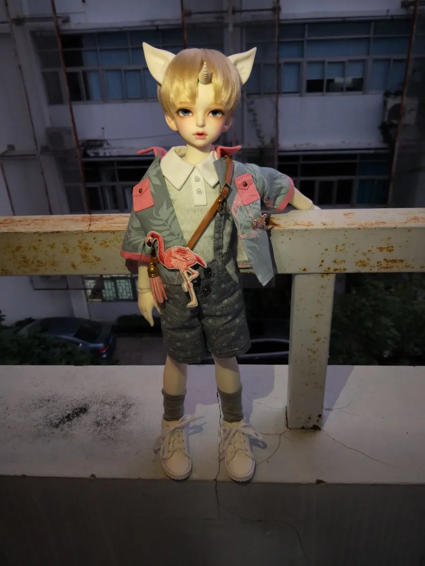 D01-P498 детские игрушки ручной работы 1/3 1/4 аксессуары для кукол BJD/SD кукольные туфли белые черные средние кроссовки спортивные сапоги 1 пара