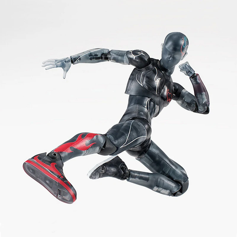 Male Female Movable body joint Action Figure Black PVC Art painting Anime model doll Mannequin Sketch Draw Human | Игрушки и хобби