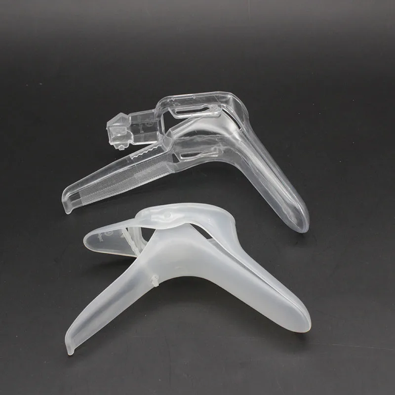 Одна штука прозрачного пластикового расширителя влагалища для взрослых гениталий и анального и вагинального дилататора колпоскопического зеркала медицинской женской гигиены.