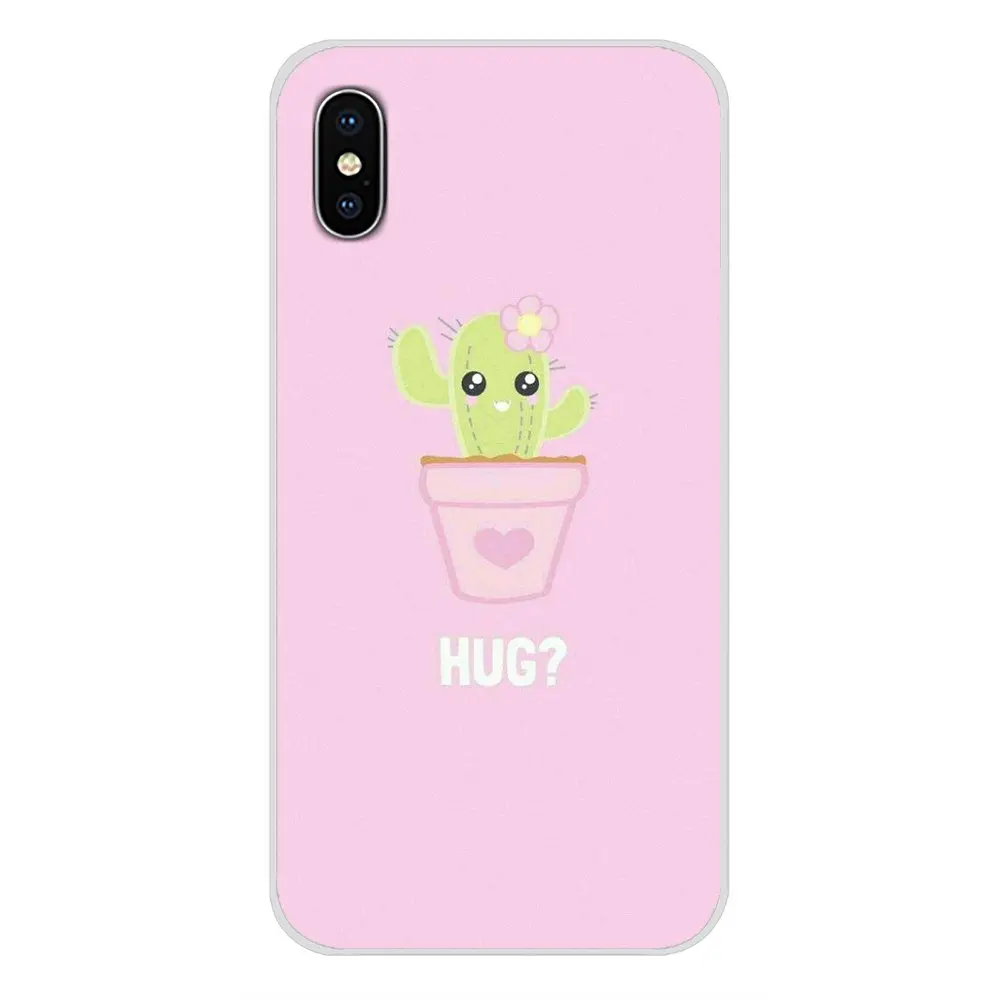 Accessories Phone Shell Covers For Samsung Galaxy J1 J2 J3 J4 J5 J6 J7 J8 Plus 2018 Prime 2015 2016 2017 Funny Cartoon Cactus | Мобильные