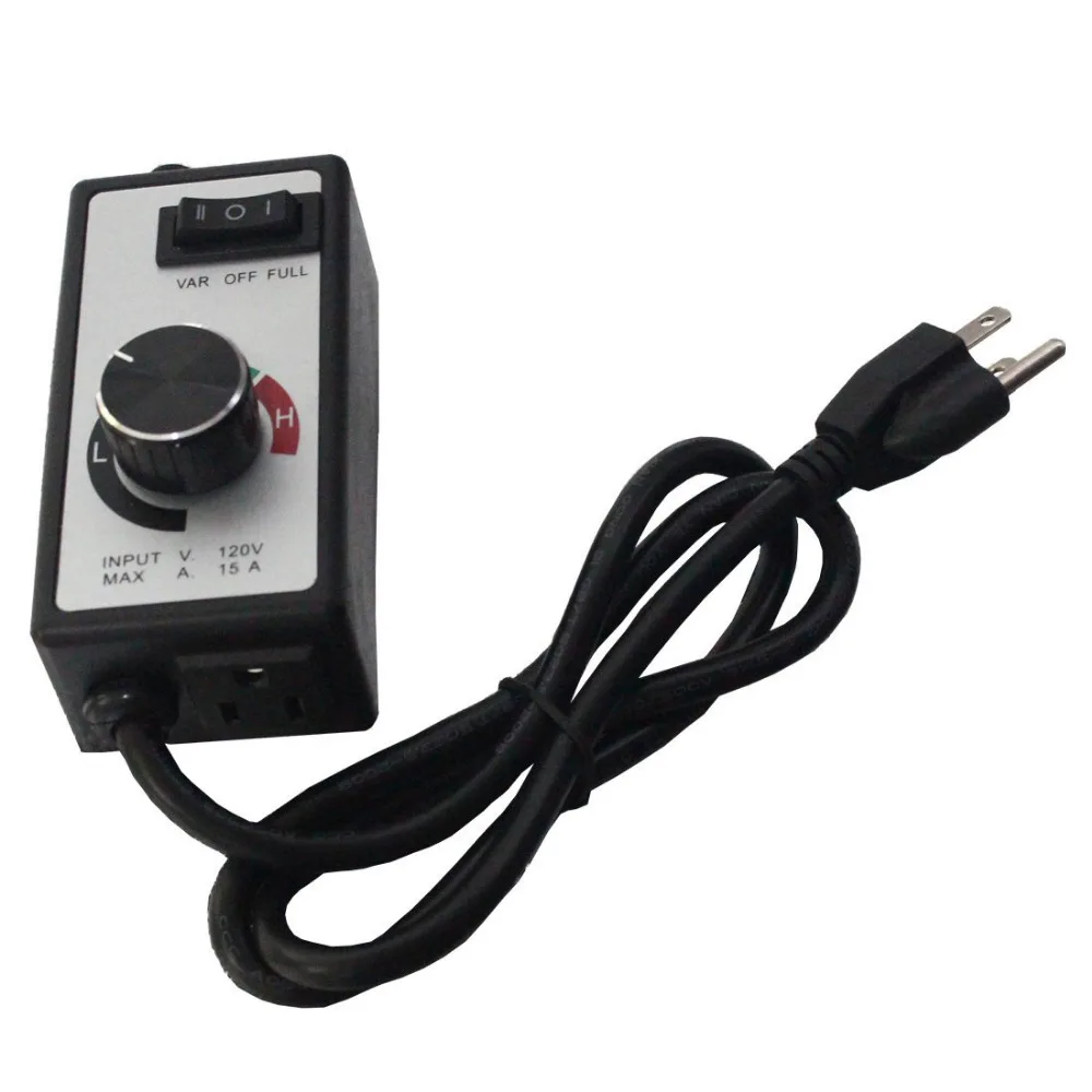 Контроллер вентилятора Growsun регулятор переменной скорости для встроенного