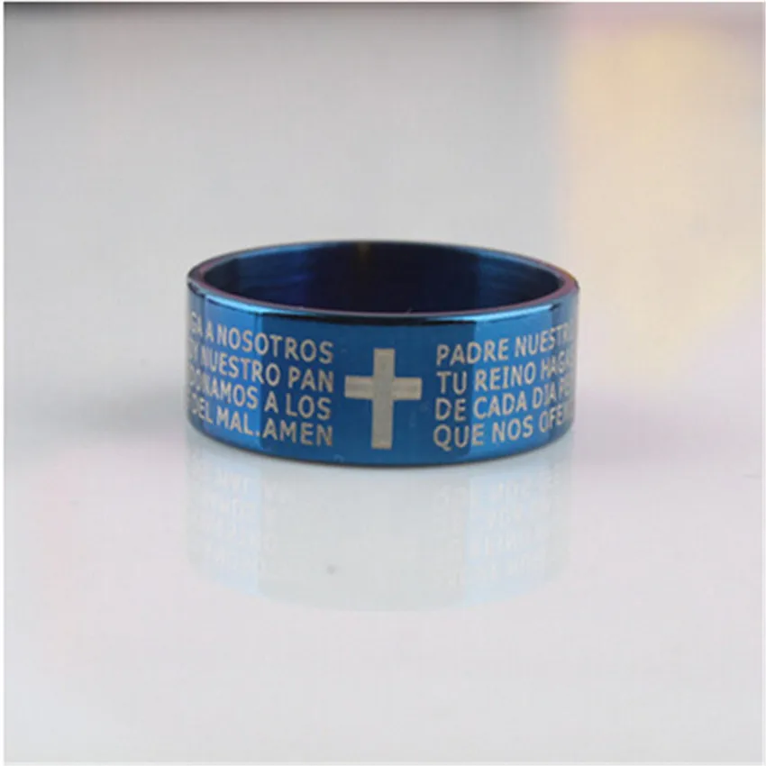 Мужские кольца на палец из нержавеющей стали в стиле панк новой моды 2017 |