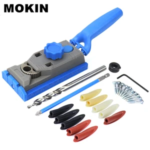 Кондуктор для сверления по дереву, направляющая для сверления с винтами для перфоратора, инструменты для Деревообработка столярных изделий