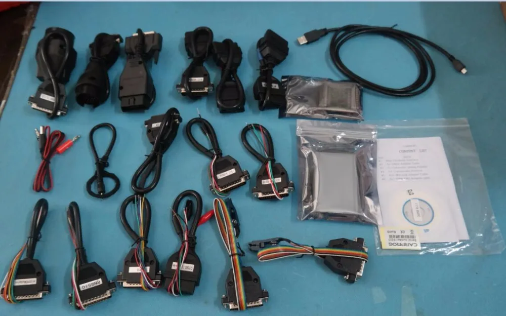 Carprog V7.28 Full CARPROG Auto repair tool 7.28 ECU Chip Tunning car prog v7.28 Set with 21 adapter |