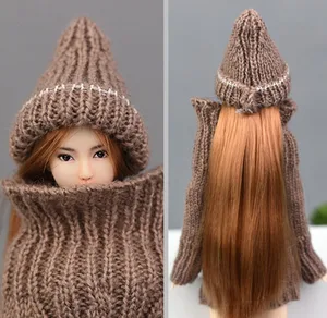 Кукольный вязаный свитер ручной работы Топы пальто платье шляпа аксессуары для одежды для куклы BB 1:6 BBI655