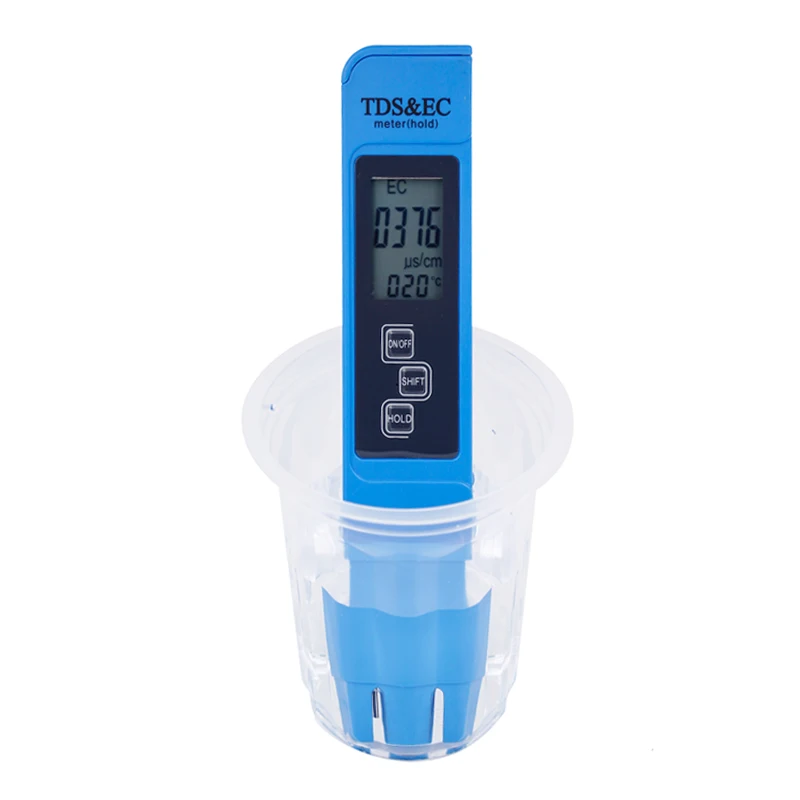 blue Стиль синий EC TDS тестер ЖК-цифровой измеритель ручка водопроводной воды фильтр чистоты монитор скидка 15 - Цвет: blue