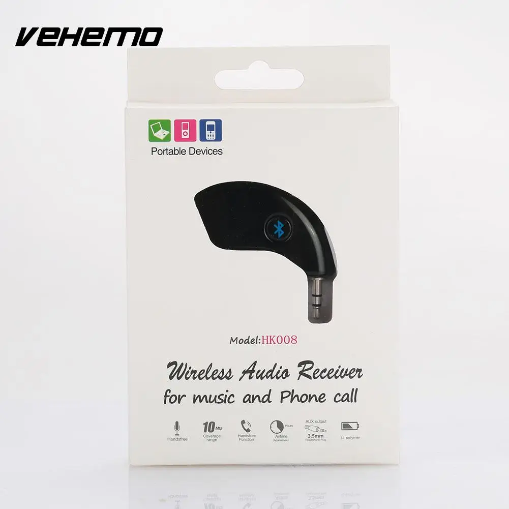 Vehemo с usb кабелем AUX Bluetooth адаптер музыкальный приемник автомобильный комплект
