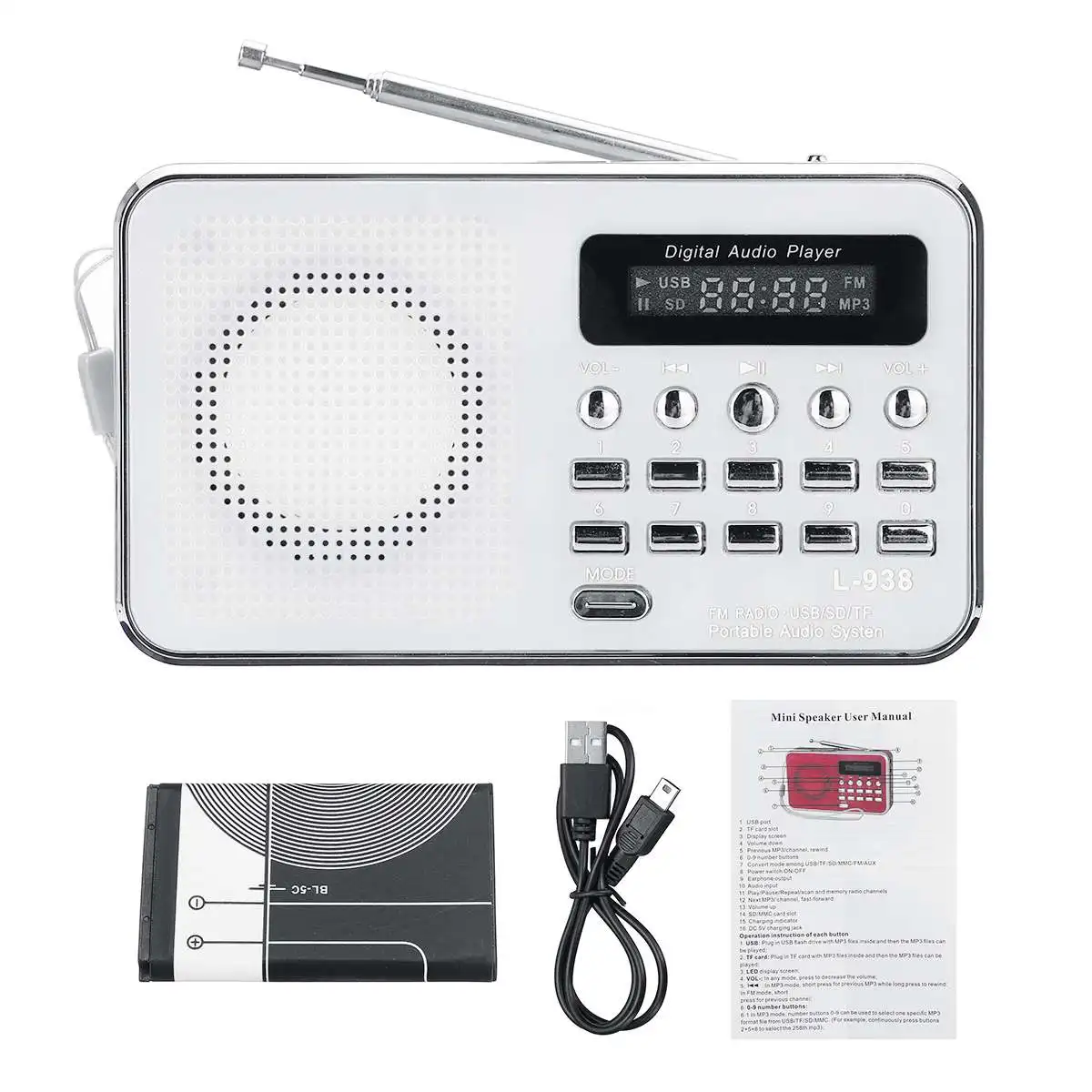 Портативный мини T-205 HiFi карта динамик цифровой стерео мультимедийный динамик fm-радио Кемпинг Туризм Открытый спортивный музыкальный плеер
