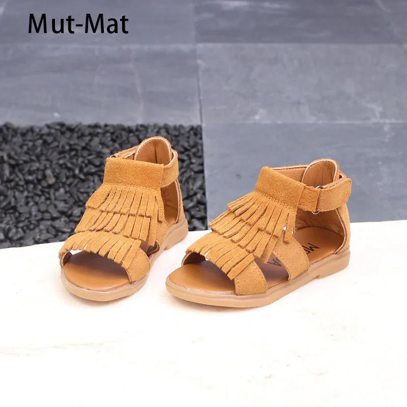 2019 г. летняя обувь для девочек новые детские сандалии из натуральной кожи