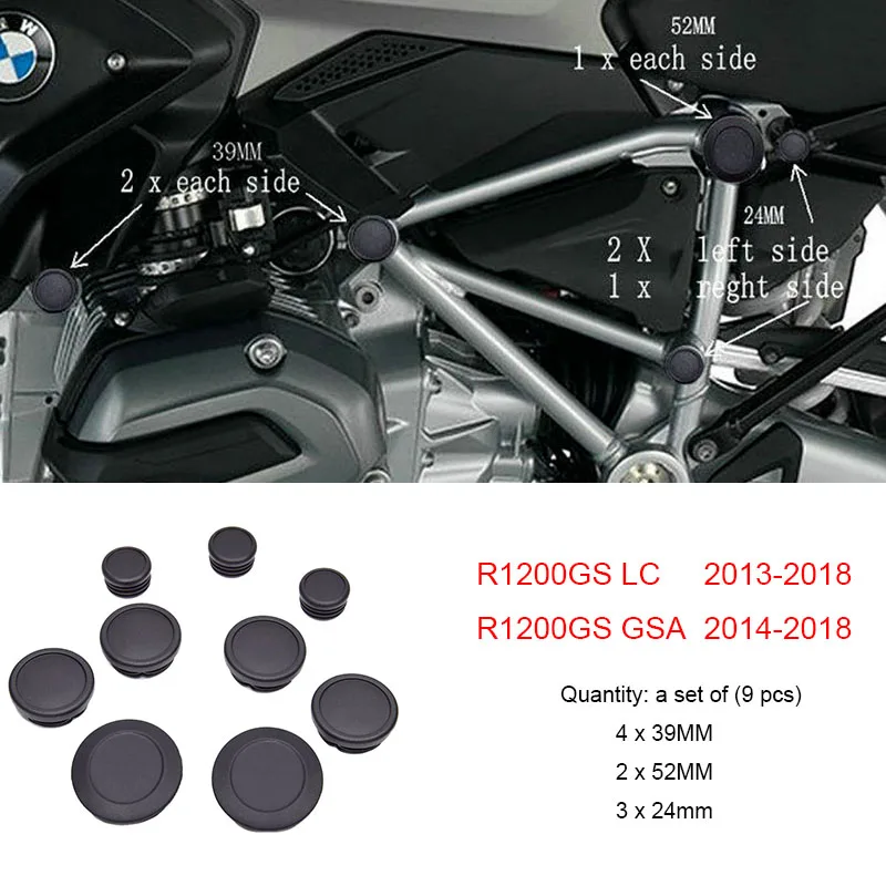 Рама с водяным охлаждением для BMW R1200GS LC / GSA 2014 2015 2016 2017 2018 | Автомобили и мотоциклы