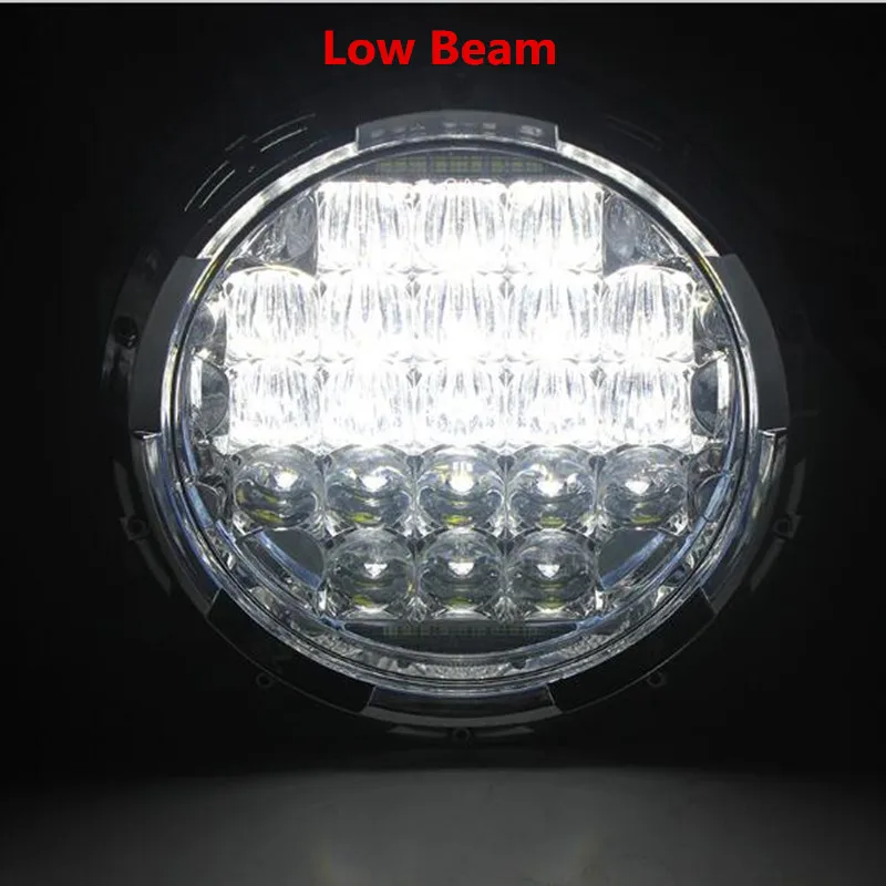 75 Вт 5D led рабочий свет DRL дальнего ближнего света 7 дюймов мотоцикл Проектор фары