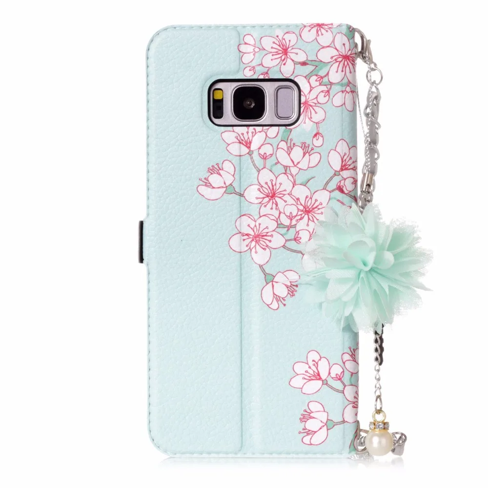 Fashion Phone Etui Coque Cover Case for Samsung Galaxy S8 S8Plus S9 S9Plus With Flip Wallet Purse Bags | Мобильные телефоны и