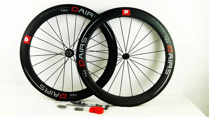 60 мм Углеродные UD МАТОВЫЕ колеса трубчатые R13 керамические велосипедные