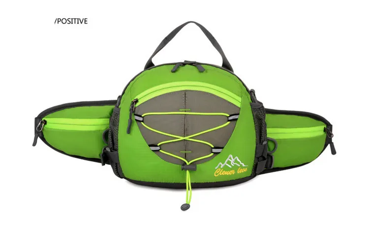 Multifunctional running bags waterproof waist 2 water bottle bag,trail running climbing fitness backpack for men women,no bottle