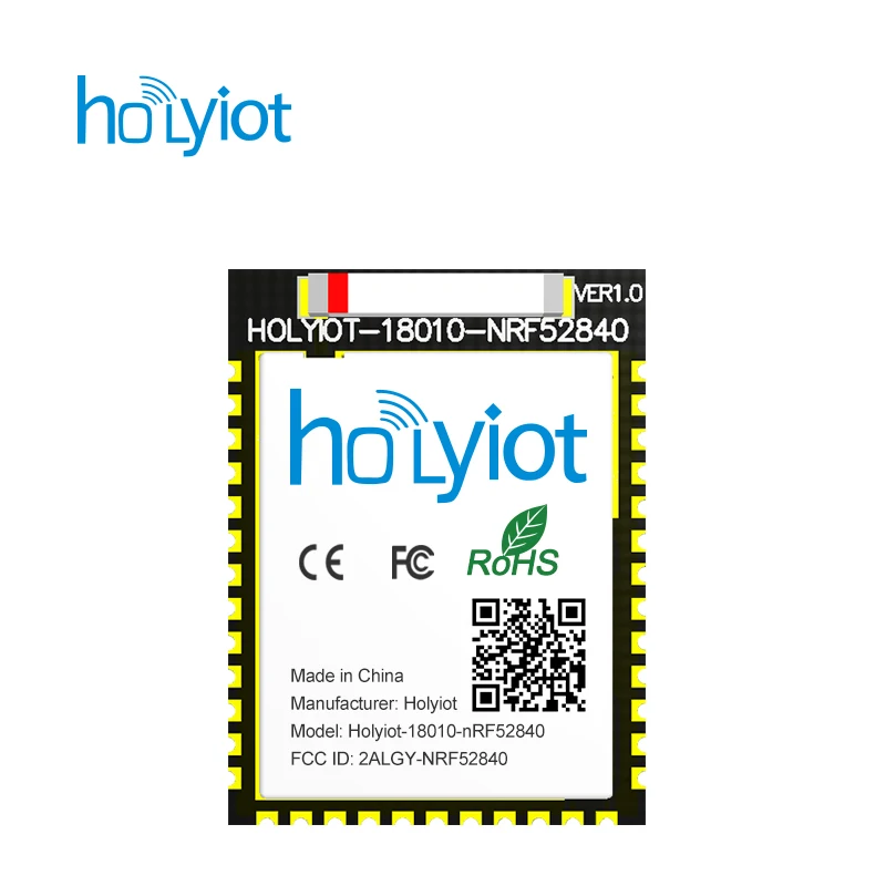 Holyiot 18010 Nordic nRF52840 Bluetooth 5 модуль низкой энергии для BLE сетки