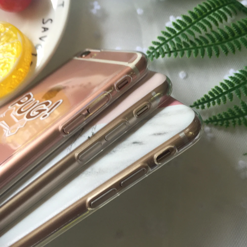 Милый мягкий прозрачный чехол для iPhone 5 55S SE 6 6S 7 8 Plus X с изображением Тоторо из
