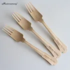 Винтажные столовые приборы, Большие вилки 20 см, кухонная утварь, вилки 1960s, посуда, редкие столовые приборы 100 штук, вилки для салата на вечерние по индивидуальному заказу