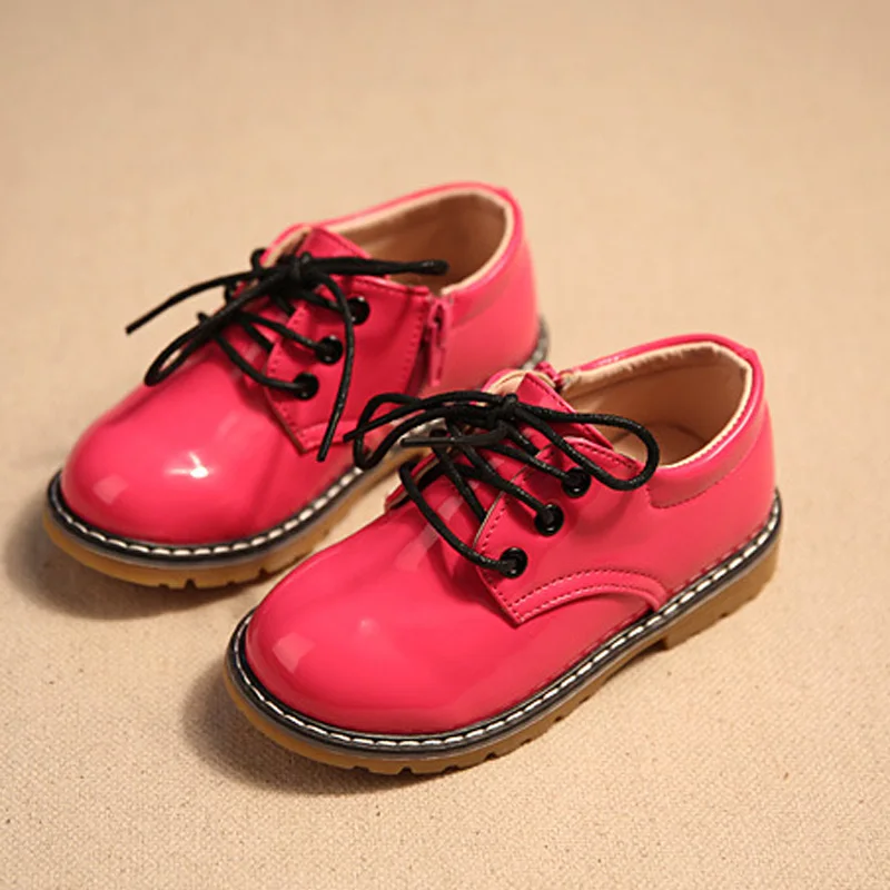 Детская обувь все размеры 21 36 детские кроссовки из искусственной кожи для