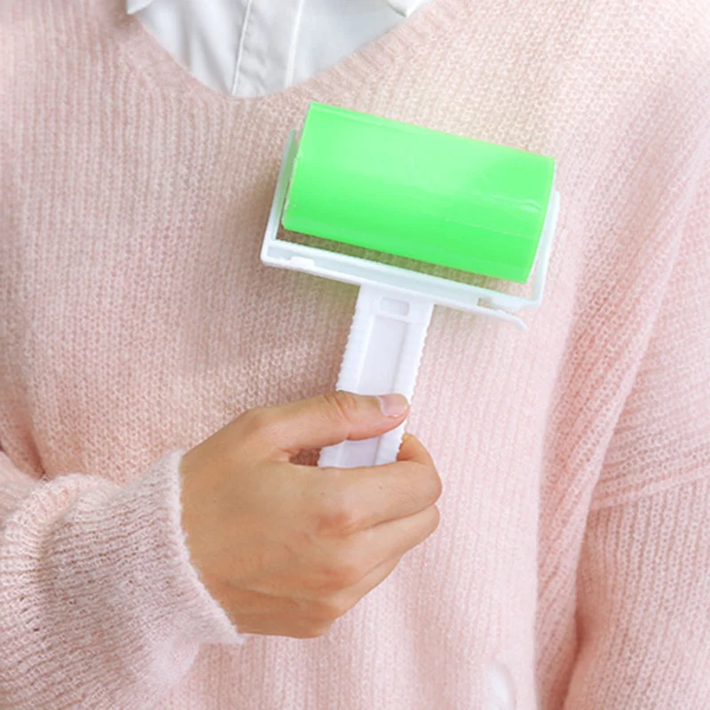 1 PC Sticky Hair Washable Remover Brush Carpet Bed Sheet Dust Removal Brush Clothing Cleaning Sweater Reusable Lint Roller