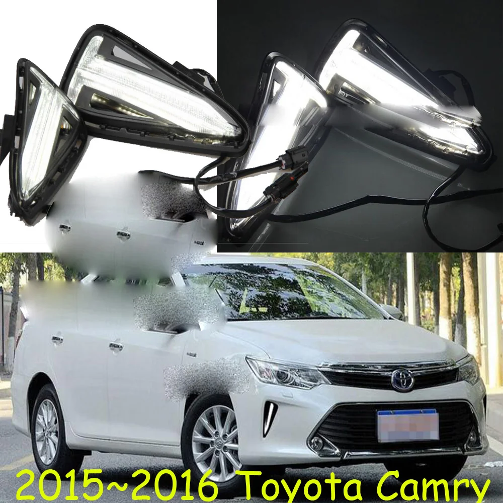 Светодиодный 2015 ~ 2017 Camry Дневной светильник туман фара vios corolla camry Hiace &quot lundra Сиенна